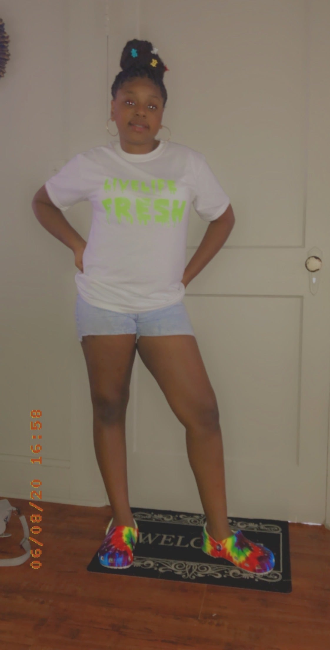 Live Life Fresh- White