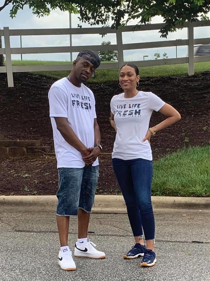 Live Life Fresh- White