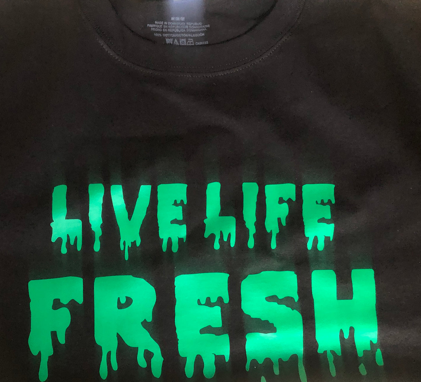 Live Life Fresh- Black