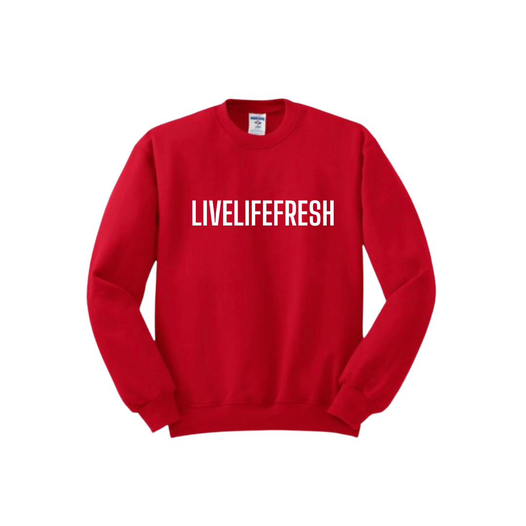 Fresh Crewneck Sweatshirt – Live Life Fresh Apparel