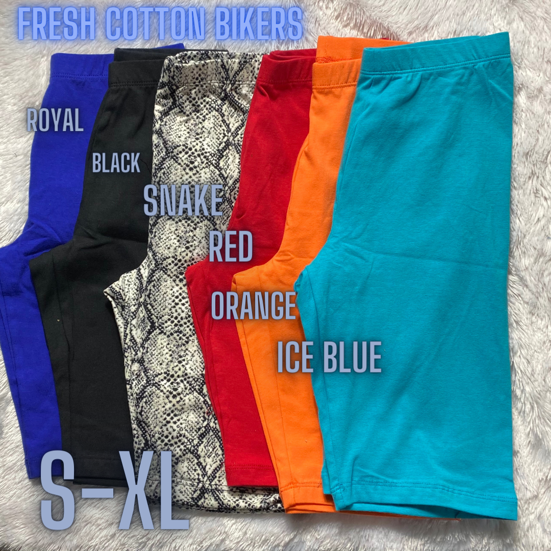 The Fresh Cotton Biker Shorts