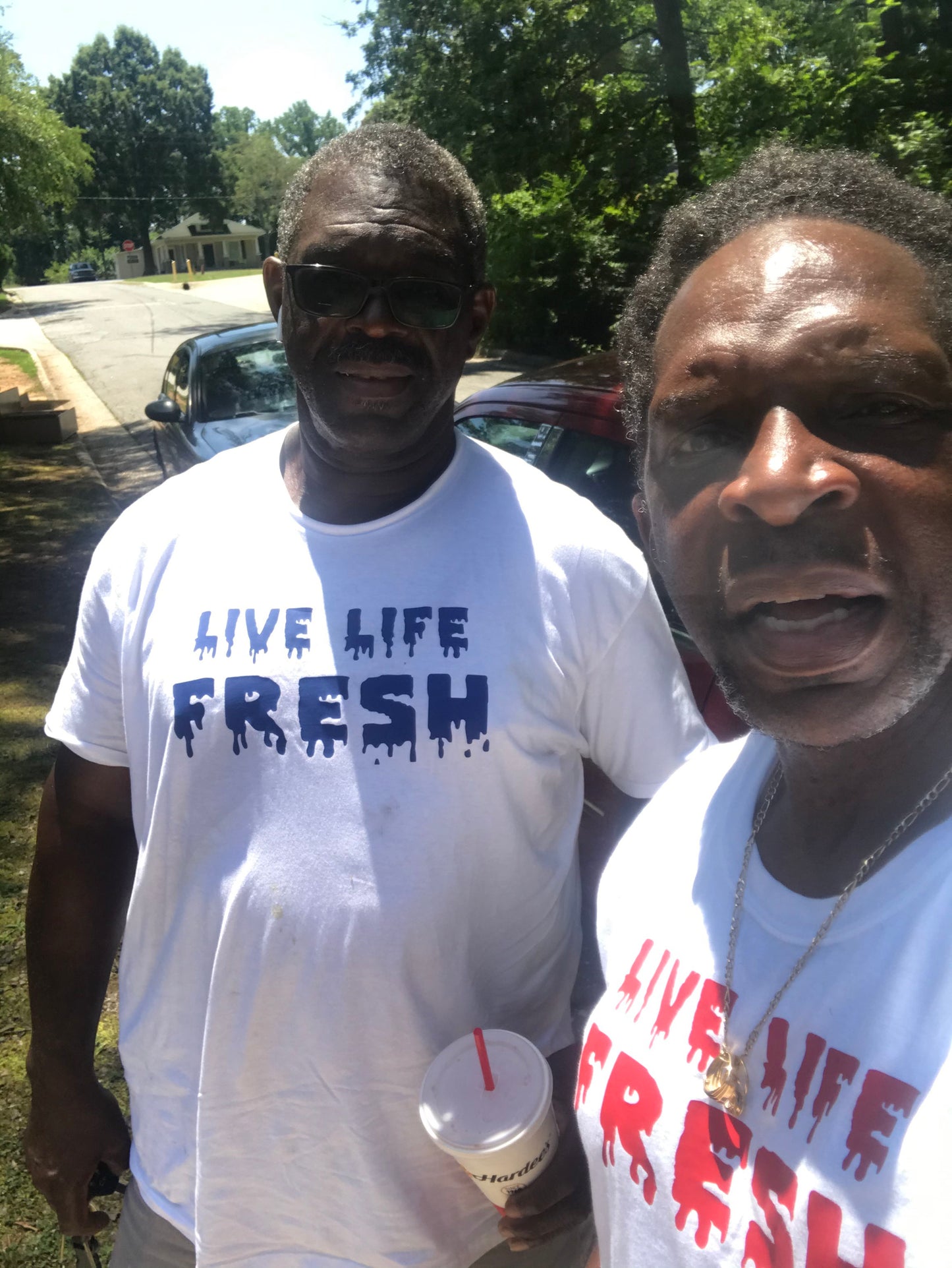 Live Life Fresh- White